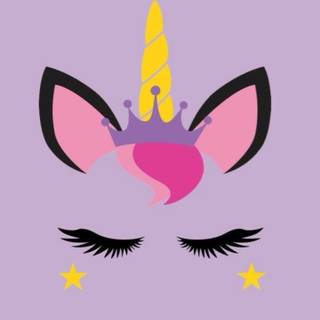 Purple unicorn wallpaper