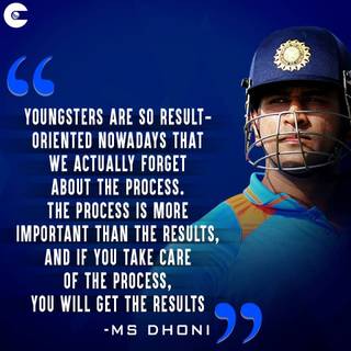 Dhoni quotes wallpaper