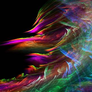 Amoled colored desktop wallpaper