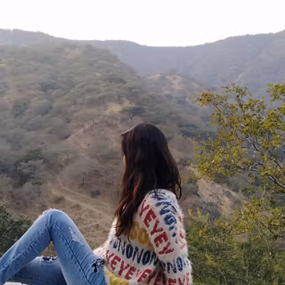 Nature travel girl wallpaper