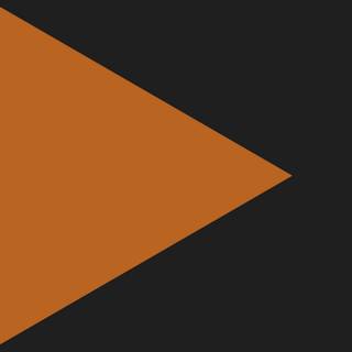 Minimalistic orange and black wallpaper