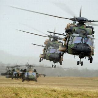 Armed helicopters wallpaper