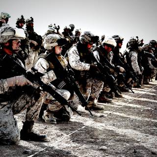 Military gear wallpaper