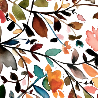 Autumn wildflowers wallpaper