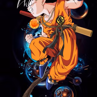 Goku anime aesthetic wallpaper