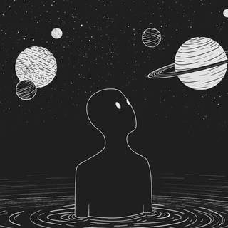 Black anime horizontal wallpaper