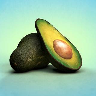 Avocado summer wallpaper