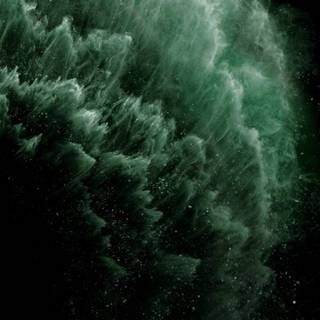 Oled green wallpaper