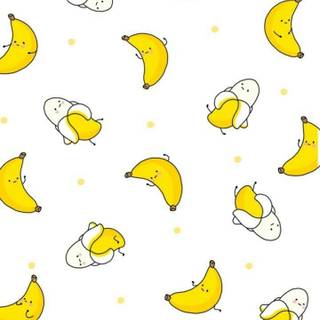 Banana Kawaii wallpaper