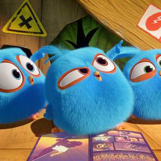 Angry Birds Blues wallpaper