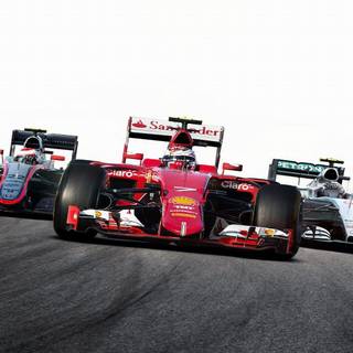 Formula One race wallpaper