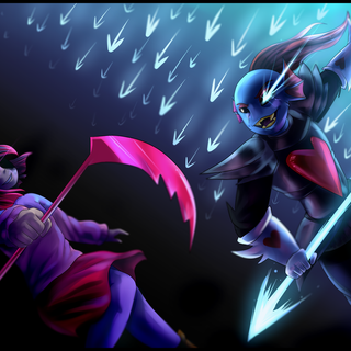 Glitchtale Undyne wallpaper