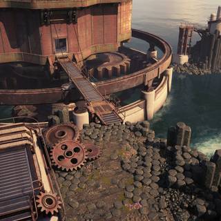 Myst Cyan Worlds wallpaper