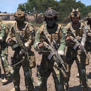 Squad of Marines wallpaper
