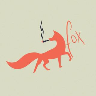 Fox drawing wallpaper