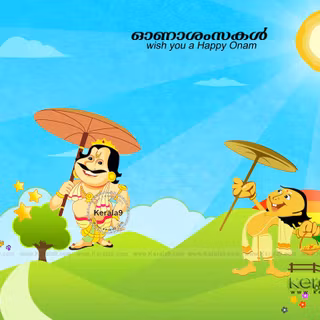 Onam Maveli wallpaper