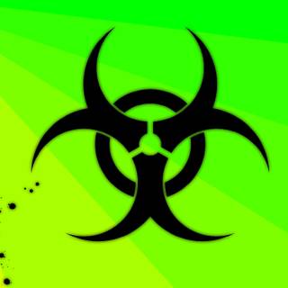 Toxic logo wallpaper