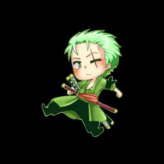 Zoro Chibi wallpaper