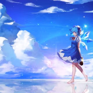 Cirno wallpaper
