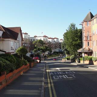 Street summer wallpaper