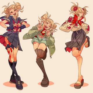 Shigaraki x Toga wallpaper