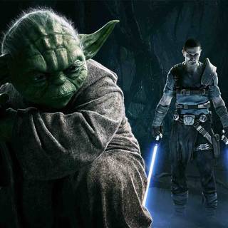 Star Wars The Force Unleashed characters wallpaper
