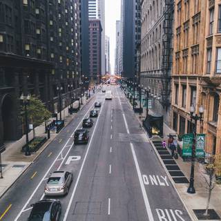 American street wallpaper