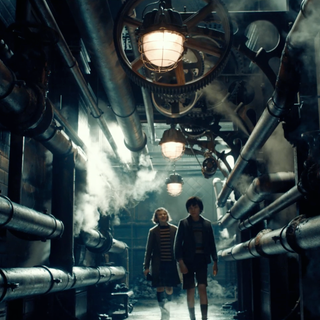 Hugo movie wallpaper