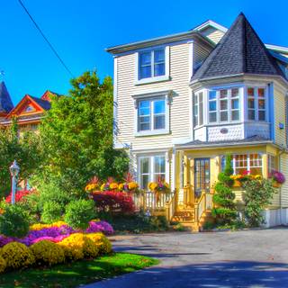Cute house wallpaper