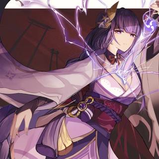 Shogun Raiden wallpaper