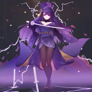 Shogun Raiden wallpaper