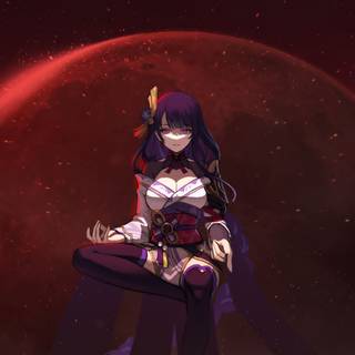 Shogun Raiden wallpaper