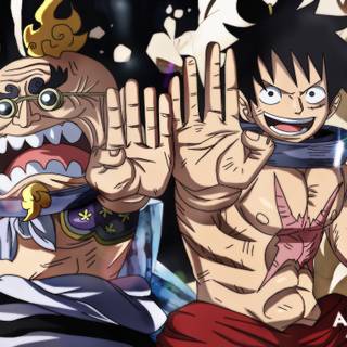 Luffy fight wallpaper