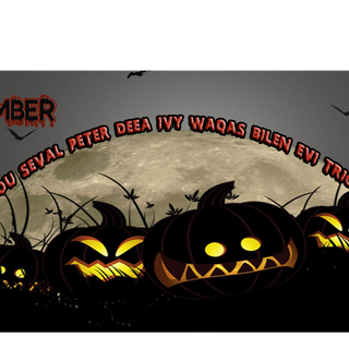 Halloween yard wallpaper