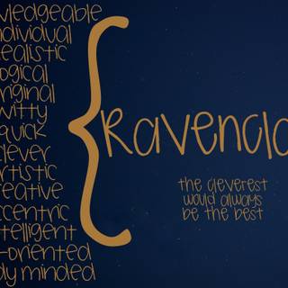 Ravenclaw laptop wallpaper