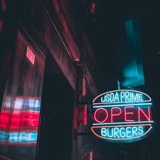 Summer aesthetic neon wallpaper