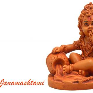 Krishna statue wallpaper