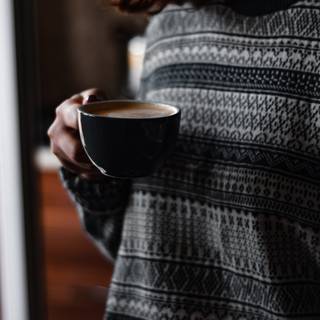 Coffee women wallpaper