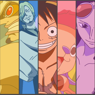 Luffy Crew aesthetic 1920x1080 wallpaper