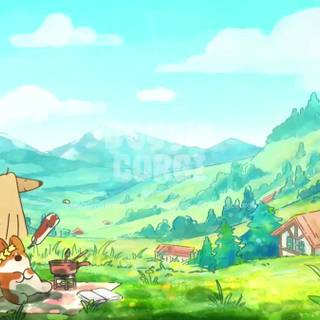 Doggie Corgi wallpaper