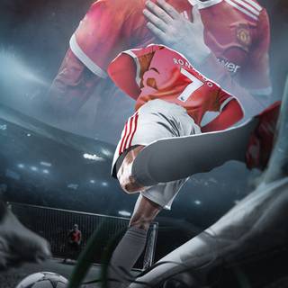 Cristiano Ronaldo Manchester United 2021 wallpaper