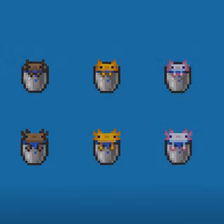 Axolotl Minecraft wallpaper