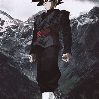 Goku Black drip wallpaper