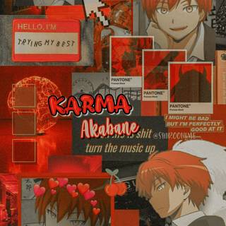 Karma aesthetic wallpaper