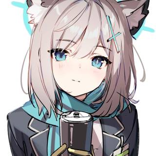 Shiroko Sunaookami wallpaper