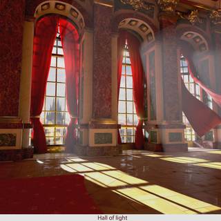 Castle inside wallpaper