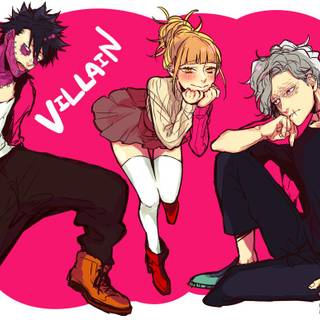 Kurogiri and Shigaraki wallpaper