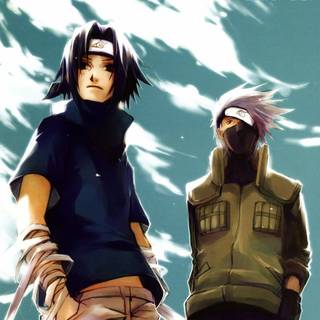 Kakashi and Sasuke wallpaper