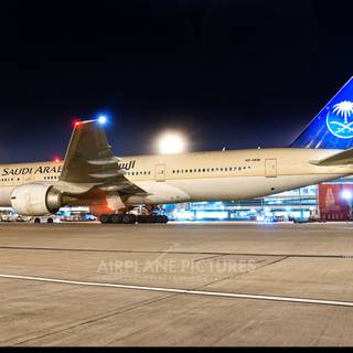 Saudi Arabia airplane wallpaper