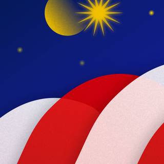 Flag of Malaysia wallpaper